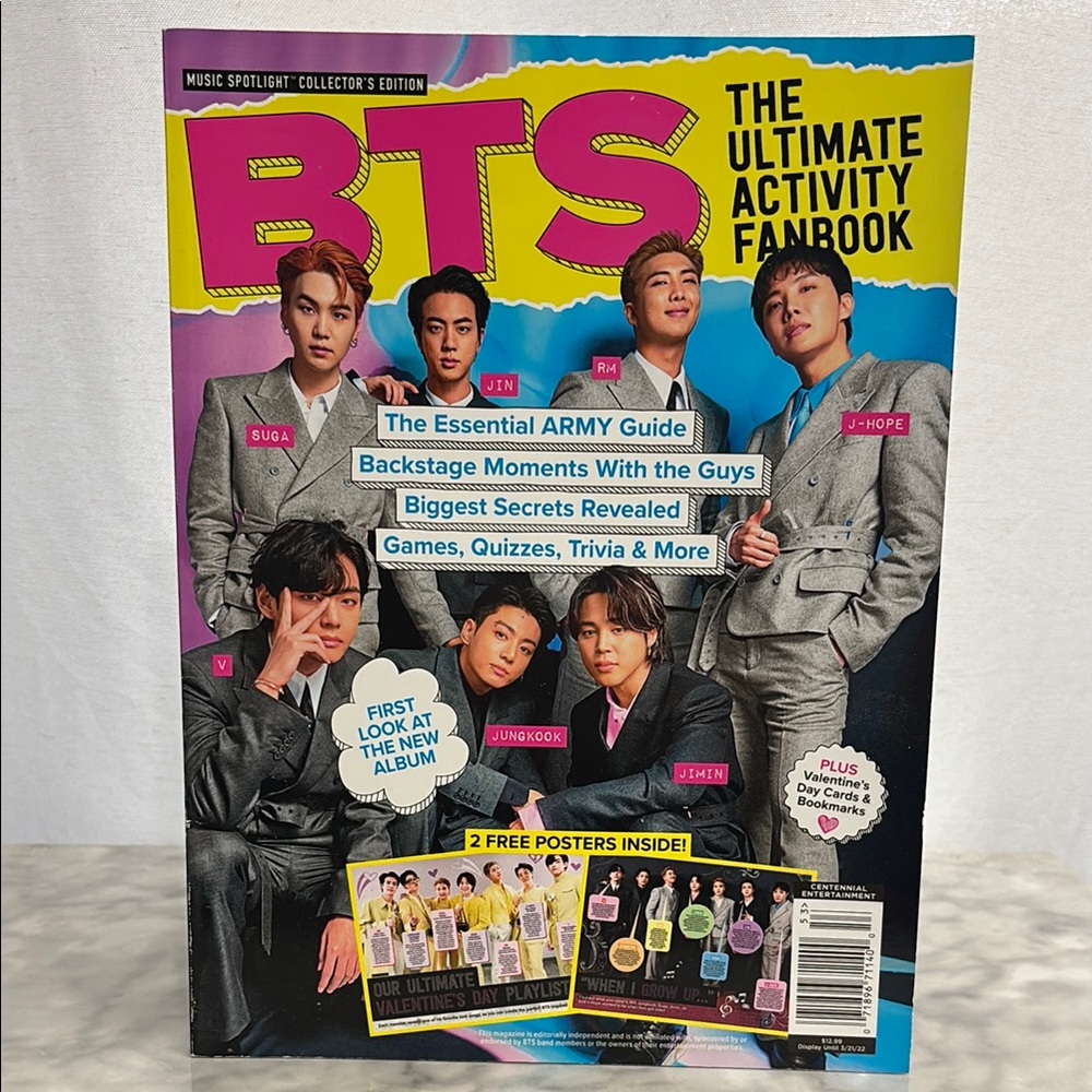 BTS Ultimate Activity Fanbook Magazine Perfect for fans and collectors